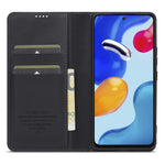 LC.IMEEKE L1 Series for Xiaomi Redmi Note 12 Pro 4G / 11 Pro 5G (Qualcomm) / 11 Pro 4G (Mediatek) Case PU Leather Wallet Stand Phone Cover