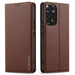 LC.IMEEKE L1 Series for Xiaomi Redmi Note 12 Pro 4G / 11 Pro 5G (Qualcomm) / 11 Pro 4G (Mediatek) Case PU Leather Wallet Stand Phone Cover