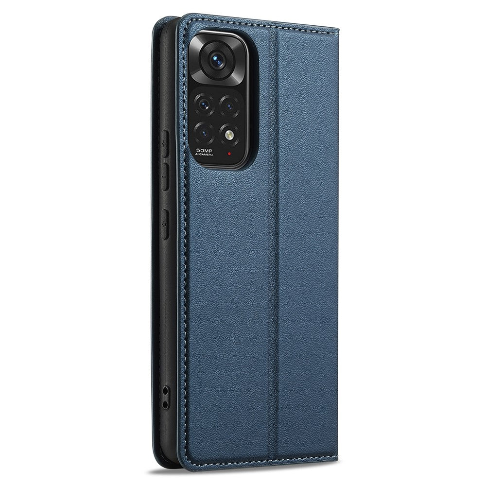 LC.IMEEKE L1 Series for Xiaomi Redmi Note 12S 4G / Note 11S 4G / Note 11 4G (Qualcomm) Case PU Leather Wallet Stand Phone Cover