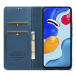 LC.IMEEKE L1 Series for Xiaomi Redmi Note 12S 4G / Note 11S 4G / Note 11 4G (Qualcomm) Case PU Leather Wallet Stand Phone Cover
