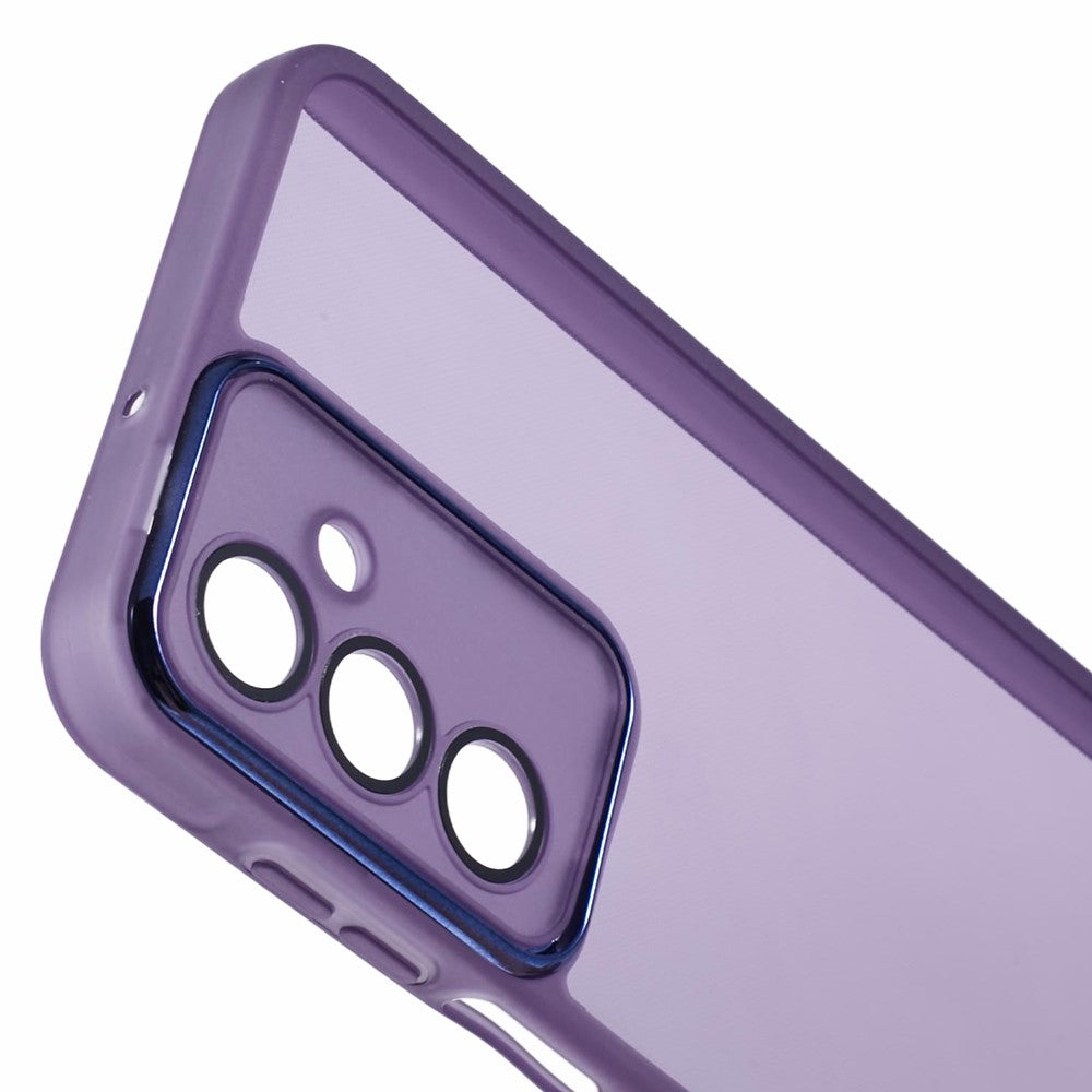 DKSM-serien för Samsung Galaxy A16 5G / A16 4G-skal elektropläterad kameraram TPU-mobilskal