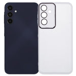 DKSM-serie til Samsung Galaxy A16 5G / A16 4G cover – TPU-telefoncover med elektrogalvaniseret kameraramme
