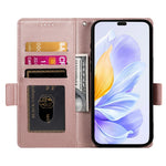 DF-010 For Honor X60i 5G Stand Case PU Leather Wallet Phone Cover