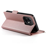 DF-010 For Honor X60i 5G Stand Case PU Leather Wallet Phone Cover
