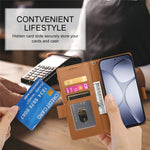 DF-010 For Xiaomi Redmi K70 Ultra Stand Case PU Leather Wallet Phone Cover