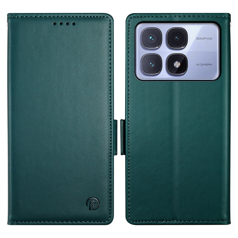 DF-010 For Xiaomi Redmi K70 Ultra Stand Case PU Leather Wallet Phone Cover