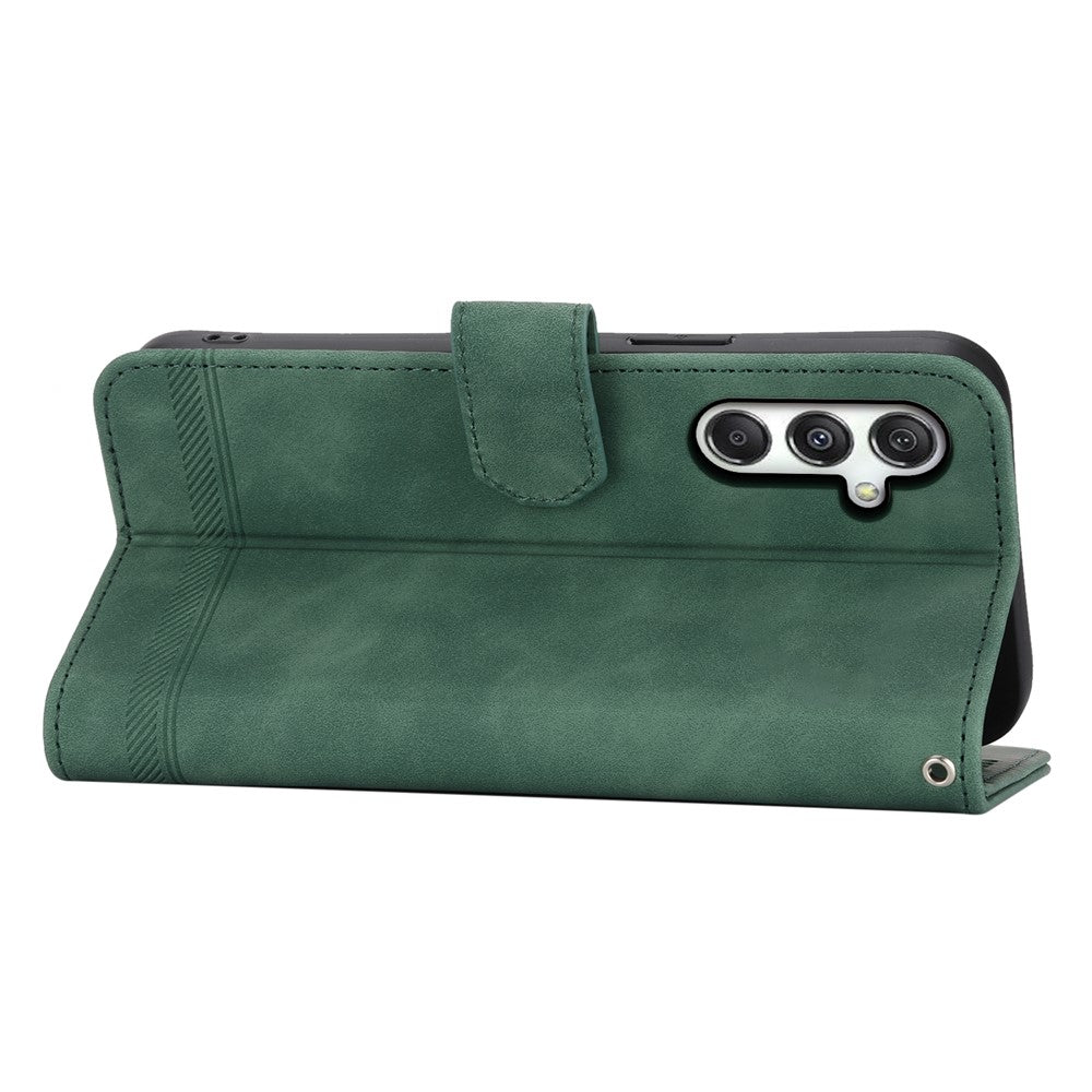 DIERFENG DF-03 til Samsung Galaxy M35 5G læderetui, præget pung-telefoncover