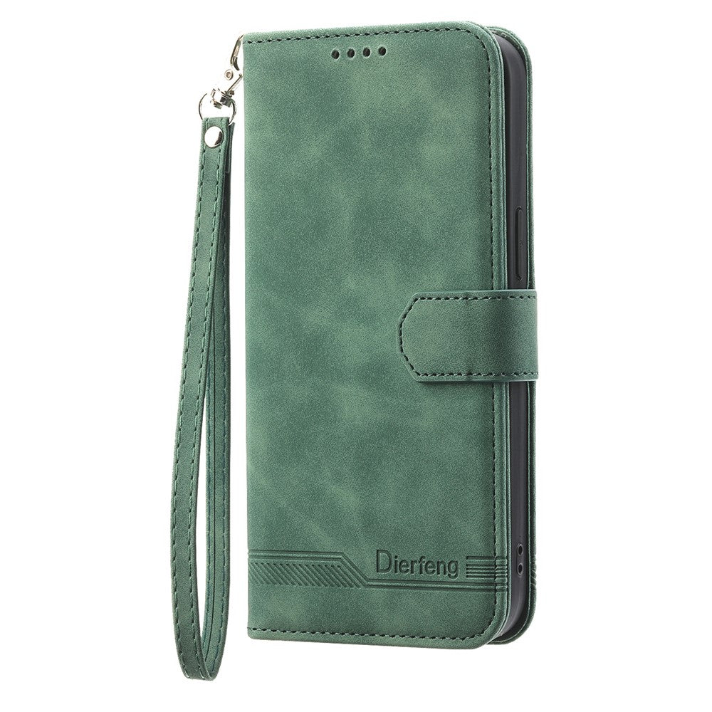 DIERFENG DF-03 til Samsung Galaxy M35 5G læderetui, præget pung-telefoncover