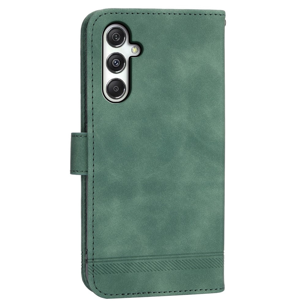 DIERFENG DF-03 til Samsung Galaxy M35 5G læderetui, præget pung-telefoncover