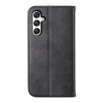 Til Samsung Galaxy M35 5G Cover Kalveskindsstruktur PU-læder Telefoncover med Pung