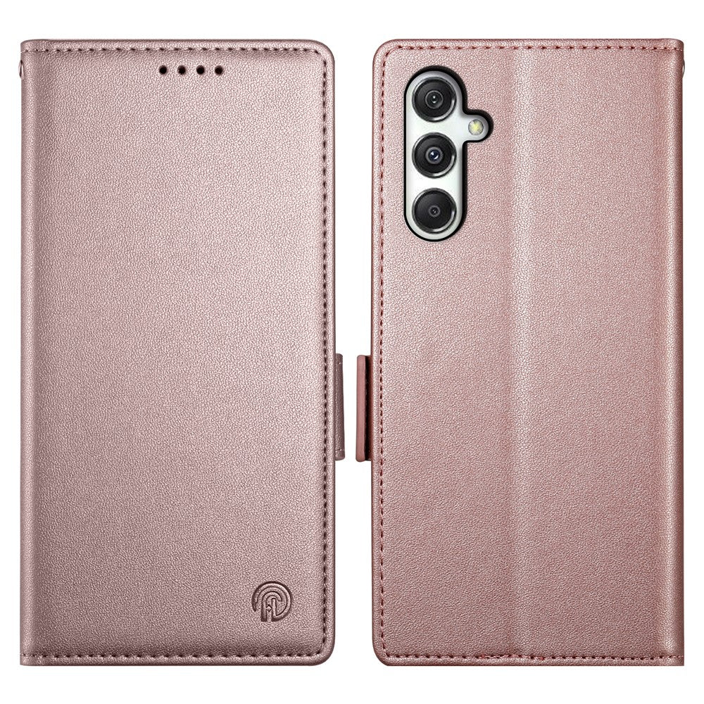 DF-010 For Samsung Galaxy M35 5G Stand Case PU Leather Wallet Phone Cover