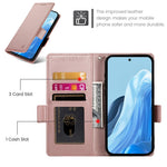DF-010 For Samsung Galaxy M35 5G Stand Case PU Leather Wallet Phone Cover