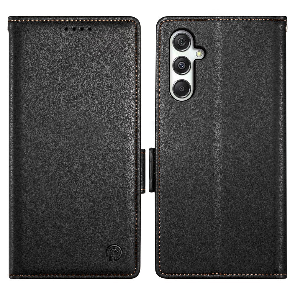 DF-010 For Samsung Galaxy M35 5G Stand Case PU Leather Wallet Phone Cover