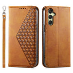 Til Samsung Galaxy A16 5G / A16 4G Etui Kalvetekstur PU Læder Telefoncover med Pung