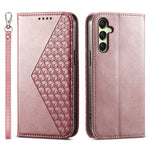 Til Samsung Galaxy A16 5G / A16 4G Etui Kalvetekstur PU Læder Telefoncover med Pung