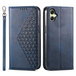 Samsung Galaxy A06 4G-skal i PU-läder med kalvstruktur och plånbok