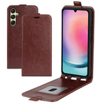 Til Samsung Galaxy A16 5G / A16 4G Etui med kortlommer Vertikal flip-lædertelefoncover
