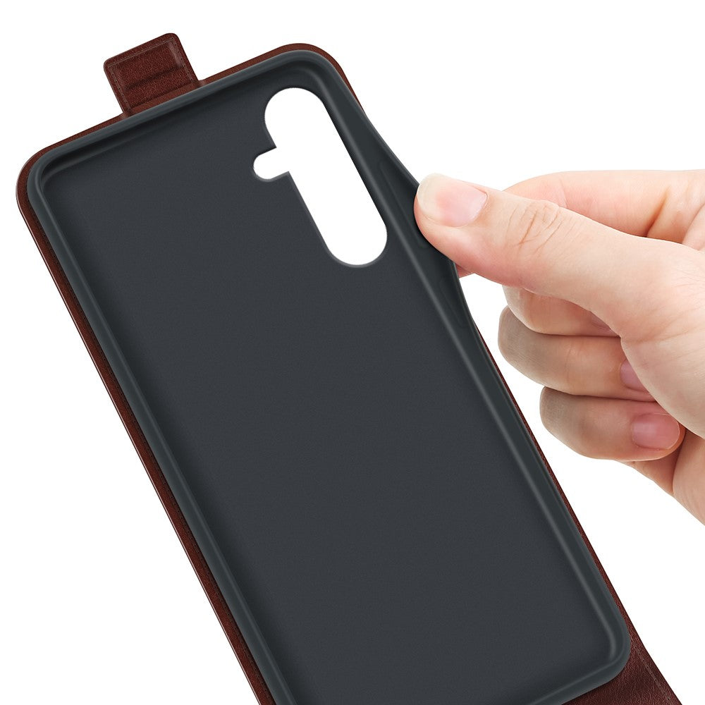 Til Samsung Galaxy A16 5G / A16 4G Etui med kortlommer Vertikal flip-lædertelefoncover