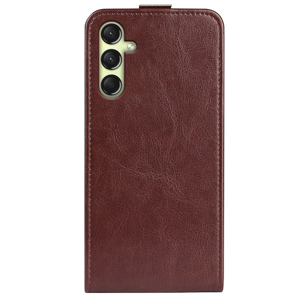 Til Samsung Galaxy A16 5G / A16 4G Etui med kortlommer Vertikal flip-lædertelefoncover