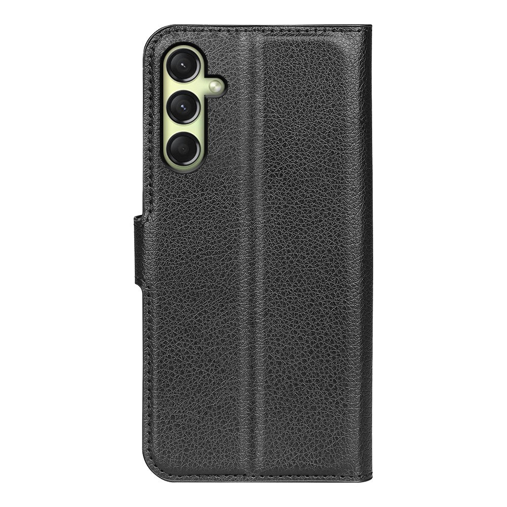 Til Samsung Galaxy A16 5G / A16 4G Cover Litchi Tekstur Stødsikkert Læderpung Telefoncover