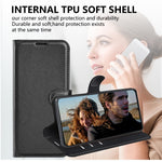 Til Samsung Galaxy A16 5G / A16 4G Cover Litchi Tekstur Stødsikkert Læderpung Telefoncover