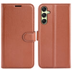 Samsung Galaxy A16 5G / A16 4G Skal Litchi Texture Stötsäkert Läder Plånboksfodral