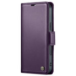 For iPhone 16 Leather Case CASEME 023 RFID Blocking 3 Card Slot Mobile Cover