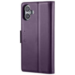 For iPhone 16 Leather Case CASEME 023 RFID Blocking 3 Card Slot Mobile Cover