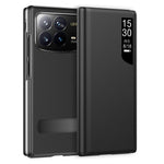 For Xiaomi Mix Fold 4 5G Case View Window PU Leather Kickstand Phone Cover