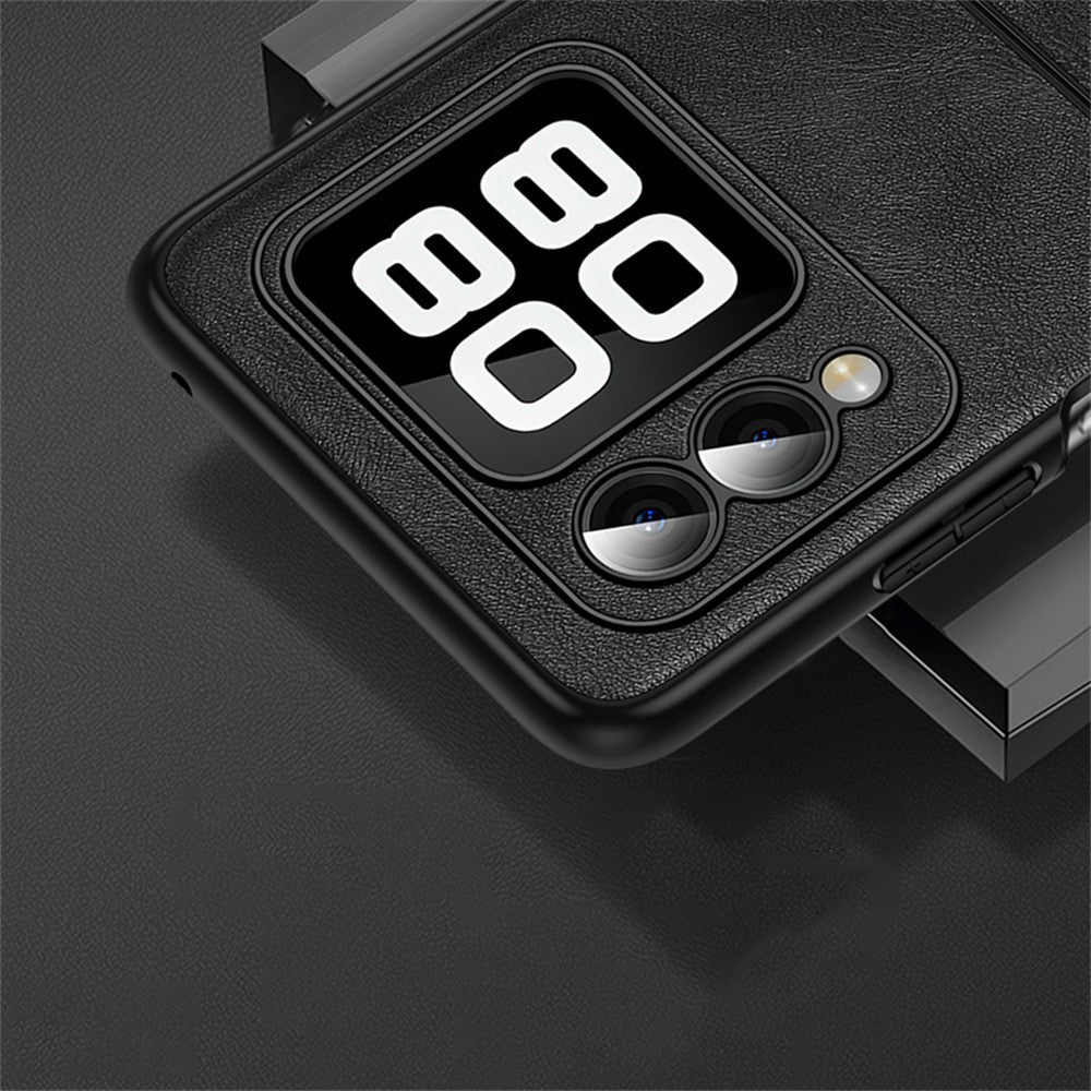 SULADA For Huawei nova Flip 5G Case PU Leather+TPU+PC Back Phone Cover
