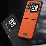 SULADA For Huawei nova Flip 5G Case PU Leather+TPU+PC Back Phone Cover