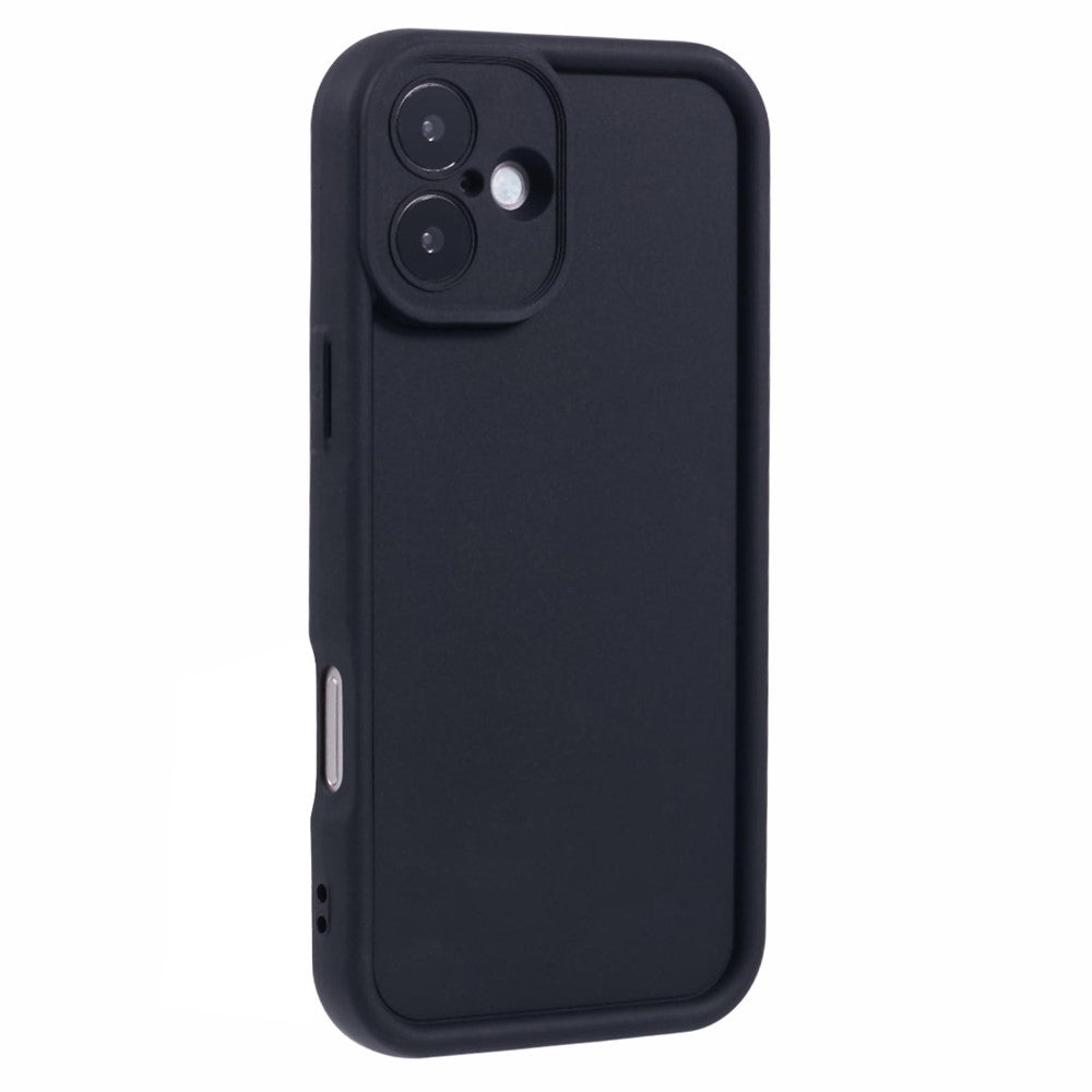 Til iPhone 16 Plus Cover med rillet design, TPU skridsikkert telefoncover