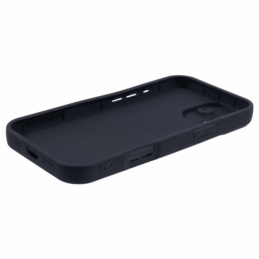 Til iPhone 16 Plus Cover med rillet design, TPU skridsikkert telefoncover