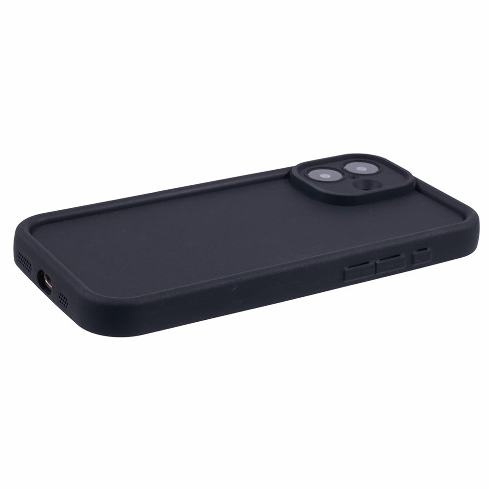 Til iPhone 16 Plus Cover med rillet design, TPU skridsikkert telefoncover