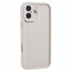 Til iPhone 16 Plus Cover med rillet design, TPU skridsikkert telefoncover