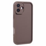Til iPhone 16 Plus Cover med rillet design, TPU skridsikkert telefoncover