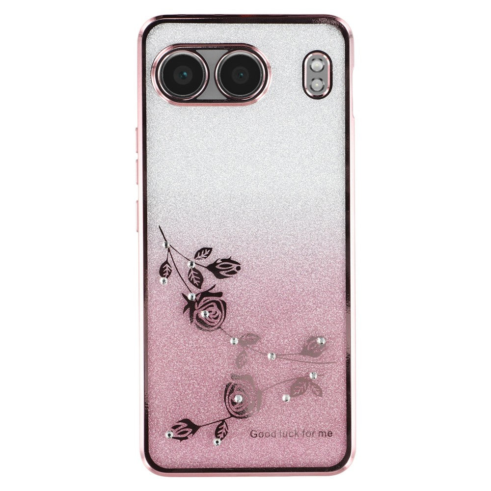 KADEM För OnePlus Nord 4 Skal Blommigt TPU Flexibelt Gradient Mobilskal
