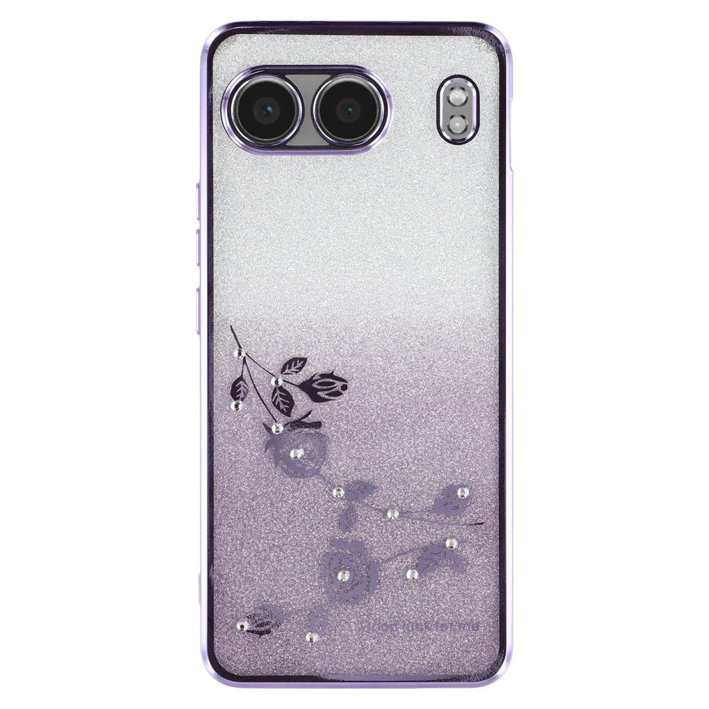 KADEM För OnePlus Nord 4 Skal Blommigt TPU Flexibelt Gradient Mobilskal