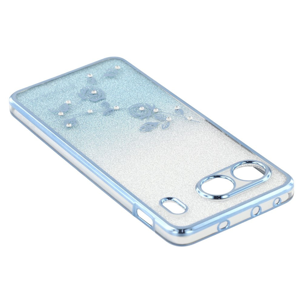 KADEM För OnePlus Nord 4 Skal Blommönster TPU Gradient Mobilskal med Snoddar