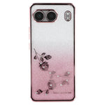 KADEM För OnePlus Nord 4 Skal Ring Stativ TPU Blommor mobilskal Gradient Glitter