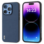 ABEEL For iPhone 16 Pro Max Cases Genuine Cow Leather+PC+TPU Phone Cover