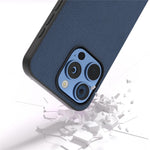 ABEEL For iPhone 16 Pro Max Cases Genuine Cow Leather+PC+TPU Phone Cover