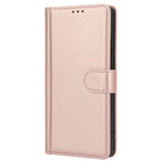 SY-003 For Xiaomi Redmi Note 13 4G Case PU Leather Stand View Phone Wallet Cover with Hand Strap