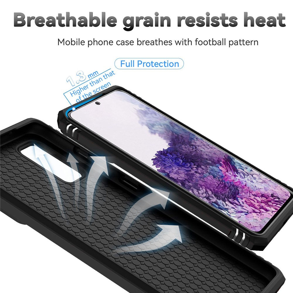 Metal Ring Kickstand Case for Samsung Galaxy S20 4G / 5G, Slide Camera Protection PC + TPU Dual Layer Phone Cover