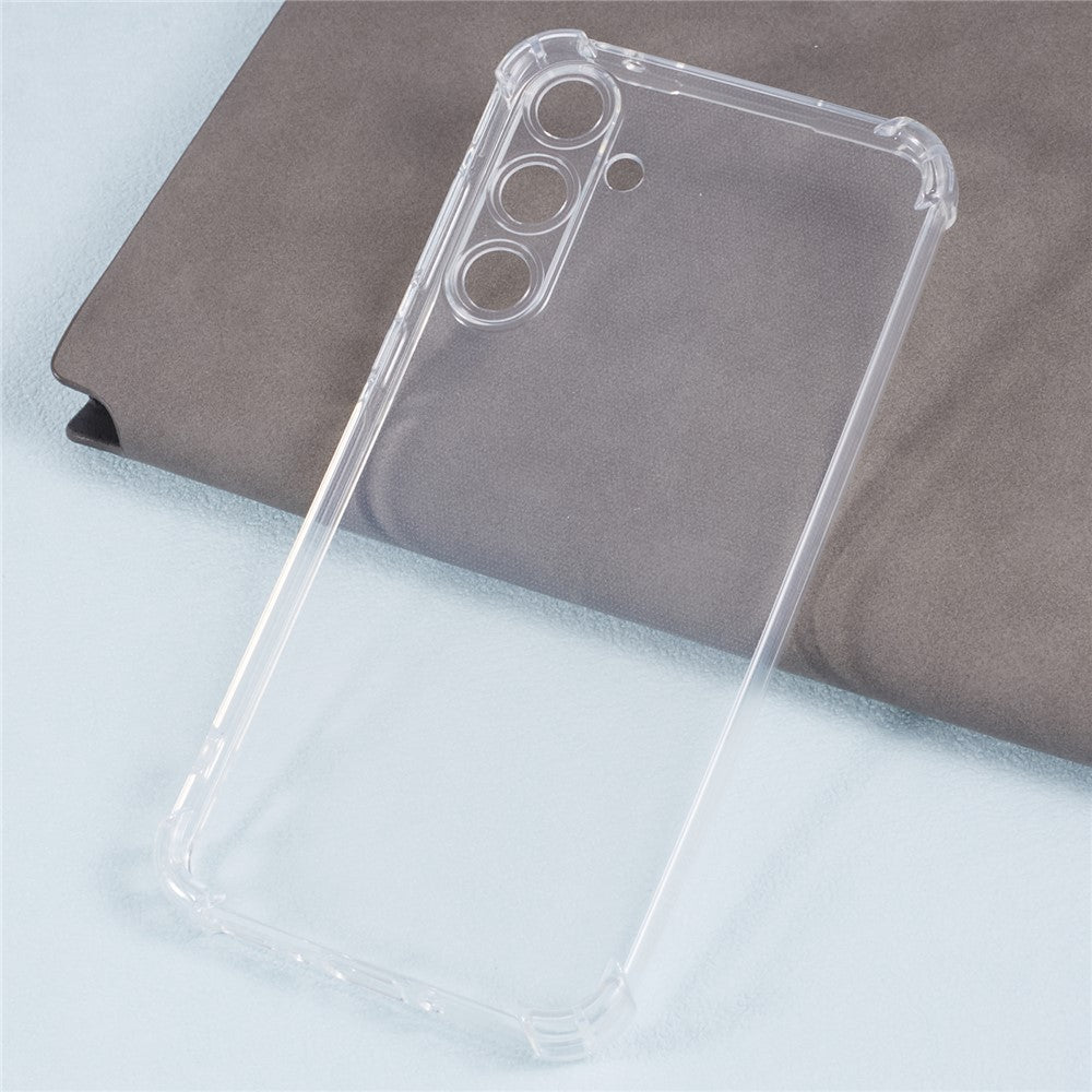 For Samsung Galaxy M55 5G Phone Case Enhanced Four Corner Clear TPU Cover