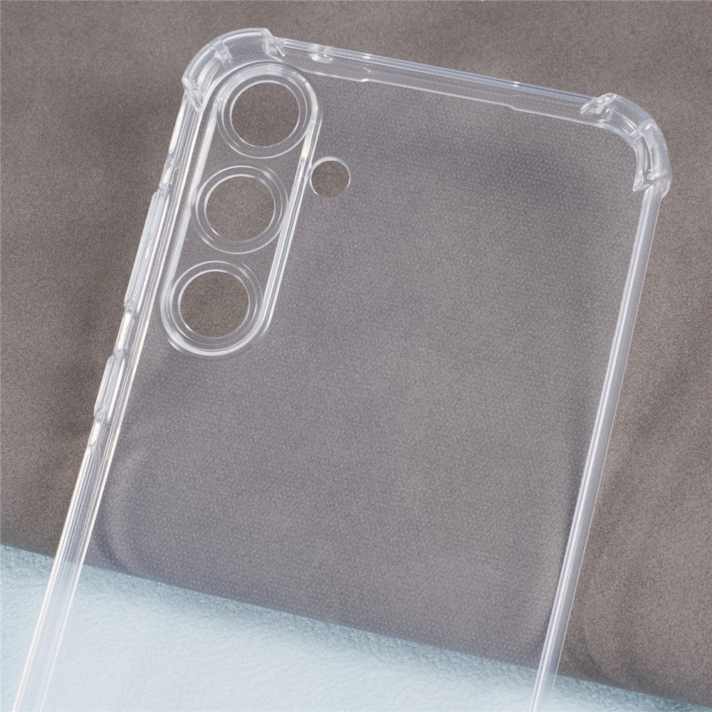 For Samsung Galaxy M55 5G Phone Case Enhanced Four Corner Clear TPU Cover