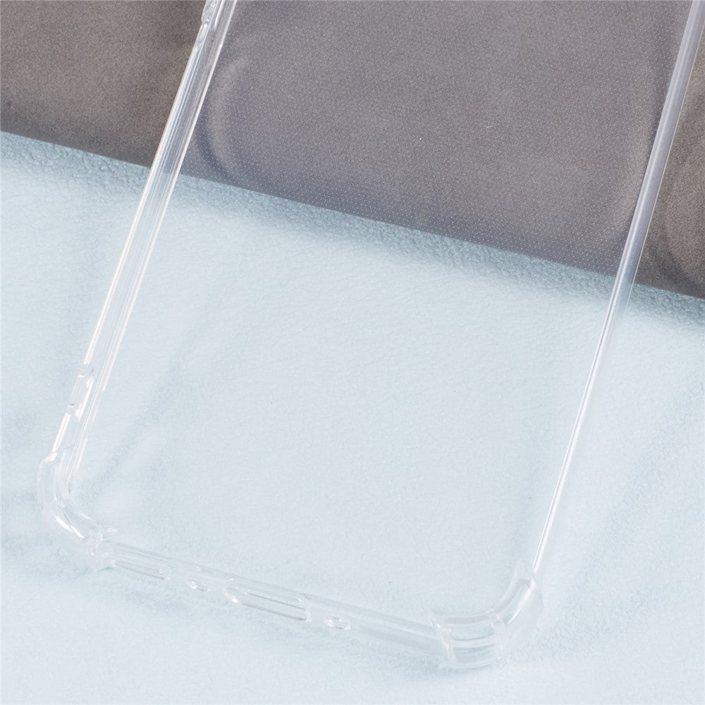 For Samsung Galaxy M55 5G Phone Case Enhanced Four Corner Clear TPU Cover