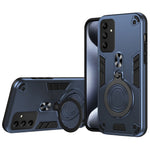 Til Samsung Galaxy A05s 4G Cover Drejelig Støttefod PC+TPU Dropbeskyttende Telefoncover