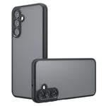 Til Samsung Galaxy A16 5G / A16 4G Cover Skin-Touch TPU + PC Mat Telefon Bagside, Transparent Sort