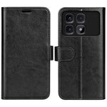 Xiaomi Redmi K70 Ultra Plånboksfodral Crazy Horse Texture Stand Läder mobilskal